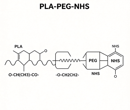 PLA-PEG-NHS，聚乳酸-聚乙二醇-琥珀酰亚胺活性酯 R-231098