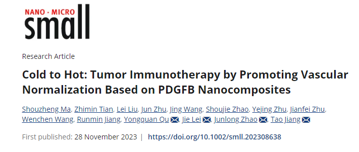 PDGFB 纳米复合物