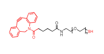 Thiol-PEG-DBCO，DBCO-PEG-SH，巯基聚乙二醇二苯并环辛炔 R-380598