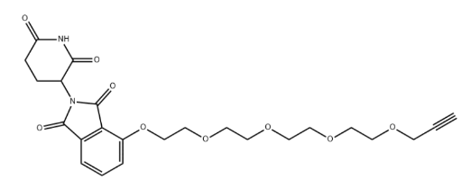 Thalidomide-O-PEG4-Propargyl，CAS:2098799-77-8 R-730595
