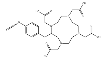 DOTA-P-phenyl-NCS，DOTA-对苯-NCS，CAS:127985-74-4 R-533658