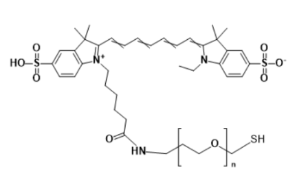 Thiol-PEG-Cyanine7，巯基-聚乙二醇-花青素 7 R-897784