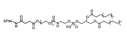 DSPE-PEG-SP94,磷脂-聚乙二醇-肝癌特异靶向肽SP94 R-195876