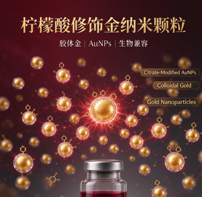 柠檬酸修饰金纳米颗粒，AuNPs 胶体金纳米粒子 R-533734