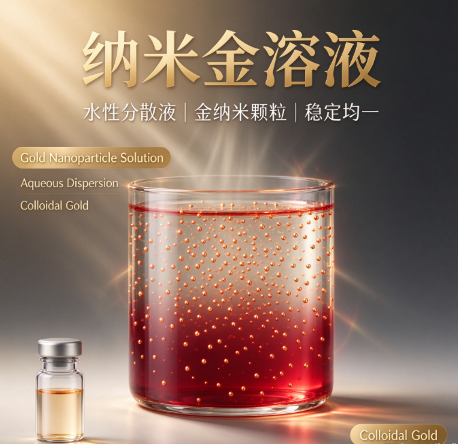 纳米金溶液，纳米黄金水性分散剂，金纳米颗粒 R-661917