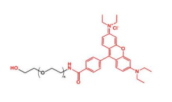 Rhodamine-PEG-OH,罗丹明聚乙二醇羟基 R-627361