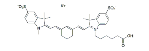 Sulfo-CY7 Carboxylic acid，磺基-CY7 羧酸，CAS:2104632-30-4 R-197130