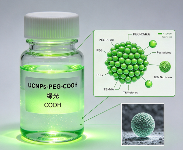 羧基修饰上转换纳米颗粒 UCNPs-PEG-COOH（绿光） R-840390