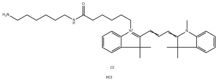 Cy3-amine，Cyanine3 amine，花菁染料cy3 伯胺 R-939467