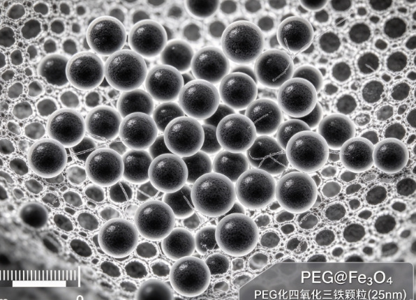 PEG@Fe3O4，PEG化四氧化三铁颗粒(25nm) R-549414