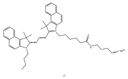 Cyanine3.5 azide，Cy3.5-叠氮，Cy3.5-N3 R-603266