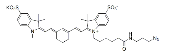 Sulfo-CY7 Azide，磺化CY7 叠氮化物 R-997856
