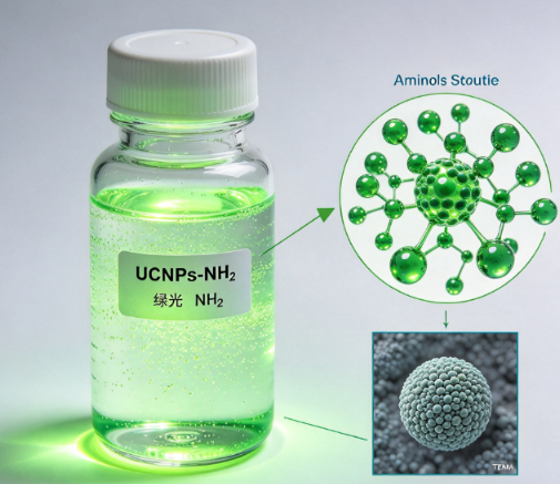 氨基修饰上转换纳米颗粒 UCNPs-NH2（绿光） R-219539