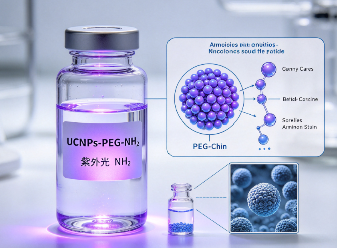 氨基修饰上转换纳米颗粒 UCNPs-PEG-NH2（紫外光） R-284036