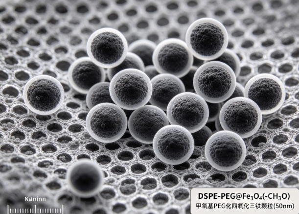 DSPE-PEG@Fe3O4(-CH3O)，甲氧基PEG化四氧化三铁颗粒(50nm) R-399164