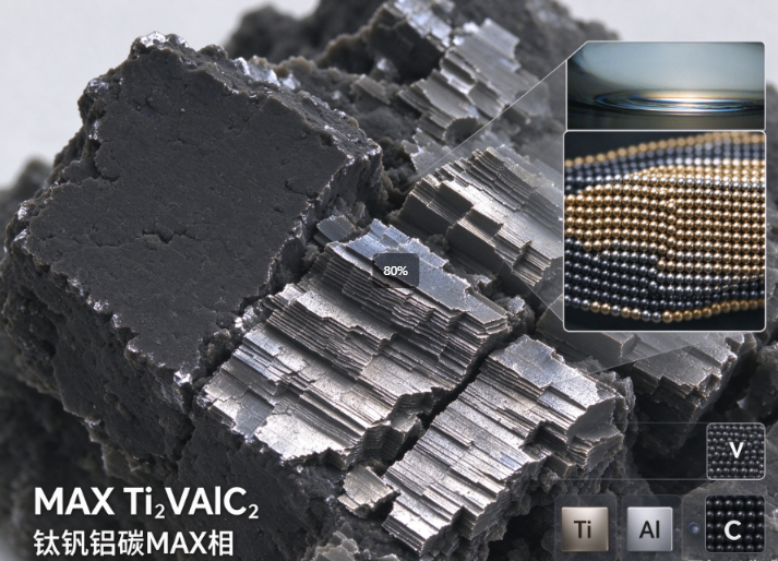 MAX Ti2VAlC2，钛钒铝碳Ti2VAlC2MAX相 R-211631