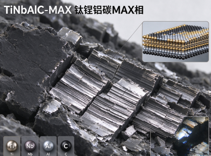 TiNbAlC-Max，钛铌铝碳MAX相 R-296469