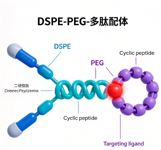 DSPE-PEG2K-FAP多肽；磷脂-聚乙二醇-FAP成纤维细胞活化靶向蛋白 R-613342