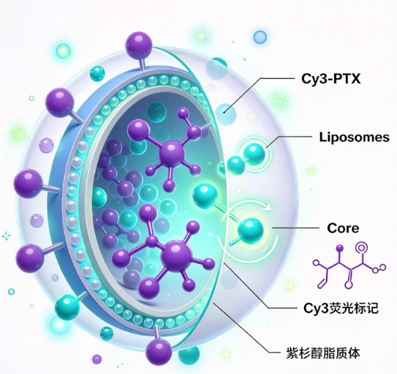 Cy3荧光标记紫杉醇脂质体，Cy3-PTX Liposomes R-815954
