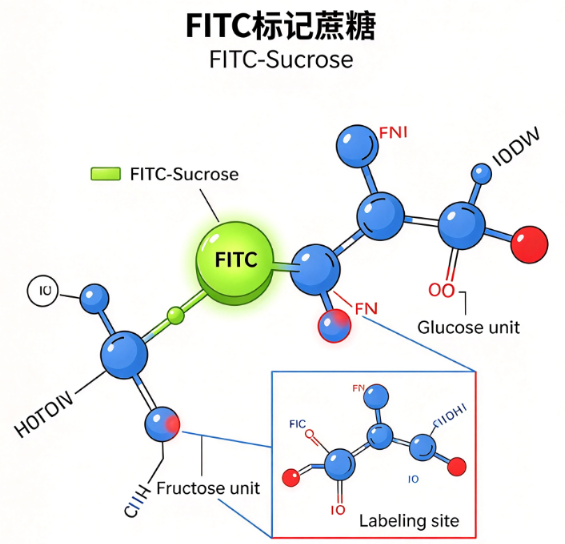 FITC标记蔗糖，FITC-Sucrose R-475867