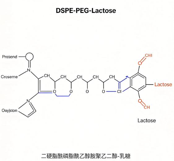 DSPE-PEG-Lactose；二硬脂酰磷脂酰乙醇胺聚乙二醇-乳糖 R-755728