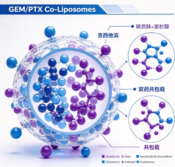 脂质体共包载吉西他滨与紫杉醇，GEM/PTX Co-Liposomes R-984303