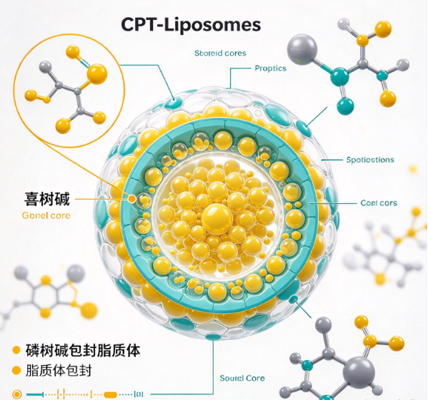 脂质体包封喜树碱，CPT-Liposomes R-895792