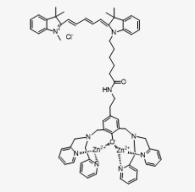 Cy5-ZnDPA，Cy5-锌二吡啶甲基胺，Cyanine5 ZnDPA R-709757