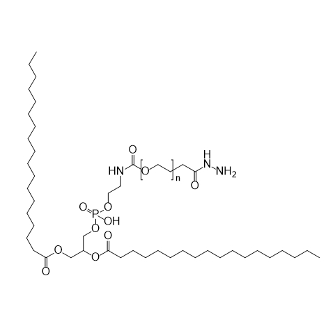 DSPE-PEG-Hydrazide；二硬脂酰磷脂酰乙醇胺聚乙二醇-酰肼 R-545818
