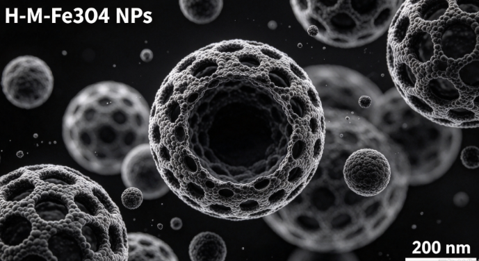 中空介孔四氧化三铁纳米颗粒，Hollow Mesoporous Fe3O4 Nanoparticles R-483635