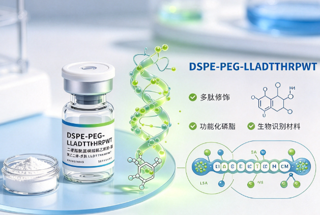 DSPE-PEG-LLADTTHHRPWT，二硬脂酰基磷脂酰乙醇胺-聚乙二醇-多肽LLADTTHHRPWT R-262912
