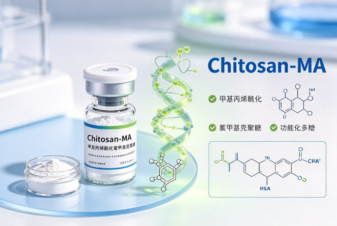 MA-Chitosan，甲基丙烯酰化羧甲基壳聚糖 R-442014