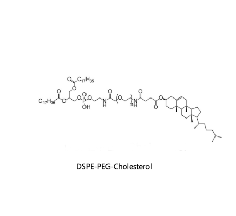 DSPE-PEG-Cholesterol；二硬脂酰磷脂酰乙醇胺聚乙二醇-胆固醇 R-383462