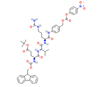 Fmoc-Glu-(Boc)-Val-Cit-PAB-PNP，芴甲氧羰基-谷氨酸 (Boc)-缬氨酸-瓜氨酸-对氨基苄基衍生物 R-741244