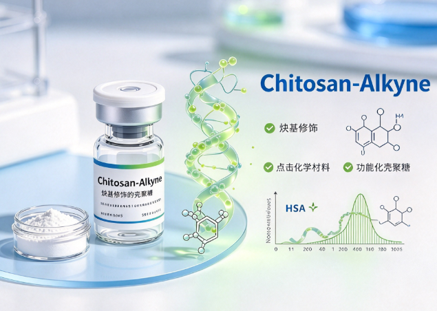 Chitosan-Alkyne，炔基修饰的壳聚糖 R-278864