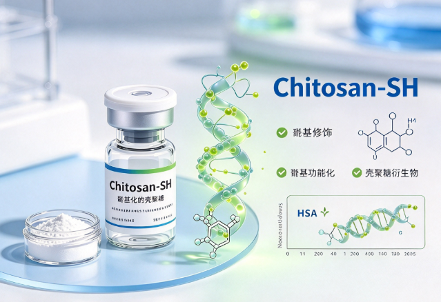 Chitosan-SH，Thiol-Chitosan，巯基化的壳聚糖 R-699321