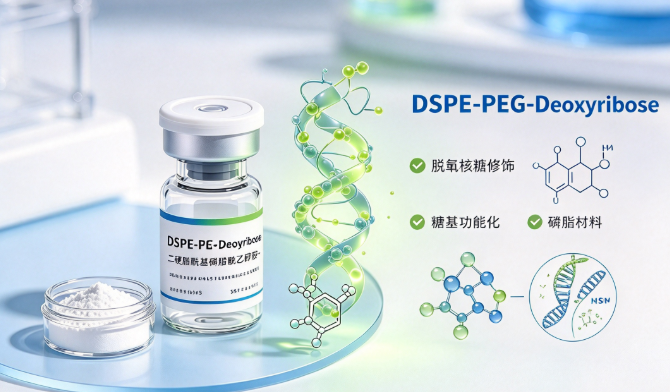 DSPE-PEG-Deoxyribose，二硬脂酰基磷脂酰乙醇胺-聚乙二醇-脱氧核糖 R-726296