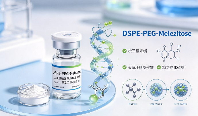 DSPE-PEG-Melezitose，二硬脂酰基磷脂酰乙醇胺-聚乙二醇-松三糖 R-455252
