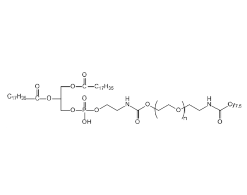 DSPE-PEG-Cy7.5；二硬脂酰磷脂酰乙醇胺-聚乙二醇-Cy7.5 R-171443