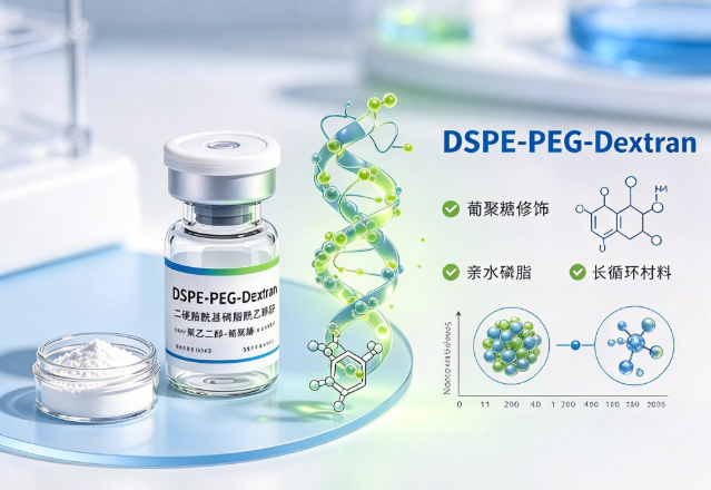 DSPE-PEG-Dextran，二硬脂酰基磷脂酰乙醇胺-聚乙二醇-葡聚糖 R-920405