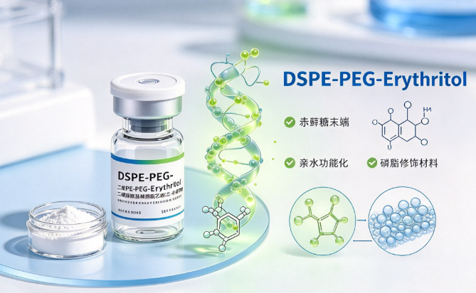 DSPE-PEG-Erythritol，二硬脂酰基磷脂酰乙醇胺-聚乙二醇-赤藓糖 R-965463