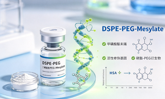 DSPE-PEG-Mesylate，二硬脂酰基磷脂酰乙醇胺-聚乙二醇-甲磺酸酯 R-316547
