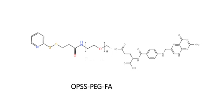 OPSS-PEG-FA；吡啶二硫聚乙二醇叶酸 R-243645