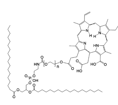 DSPE-PEG-Ce6；二硬脂酰磷脂酰乙醇胺聚乙二醇-二氢卟吩e6 R-384021