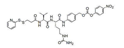 SPDP-Val-Cit-PAB-PNP，SPDP-缬氨酸-瓜氨酸-对氨基苄基-对硝基苯酚碳酸酯 R-304716