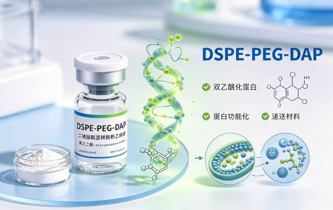 DSPE-PEG-DAP，二硬脂酰基磷脂酰乙醇胺-聚乙二醇-双乙酰化蛋白 R-921959