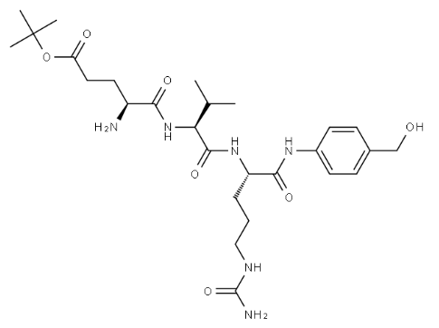 Glu (OtBu)-Val-Cit-PAB-OH，谷氨酸 (叔丁酯)-缬氨酸-瓜氨酸-对氨基苄醇 R-510951