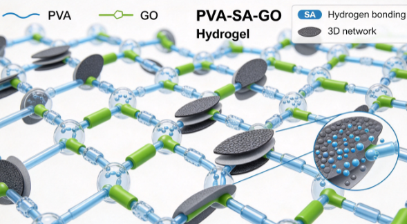 聚乙烯醇-海藻酸钠-氧化石墨烯复合凝胶，PVA-SA-GO Hydrogel R-992273