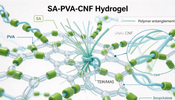 海藻酸钠-聚乙烯醇-纳米纤维素复合凝胶，SA-PVA-CNF Hydrogel R-432895