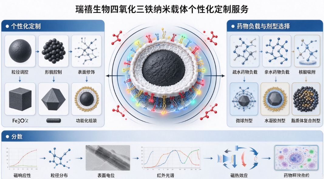 四氧化三铁纳米载体定制